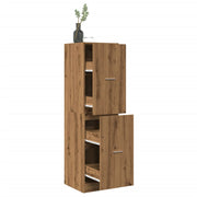 Apothekerskast 40x41x144,5 cm bewerkt hout