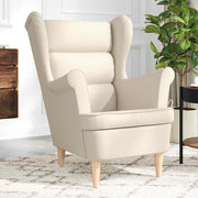 Armchair 74x84x100 cm linen white