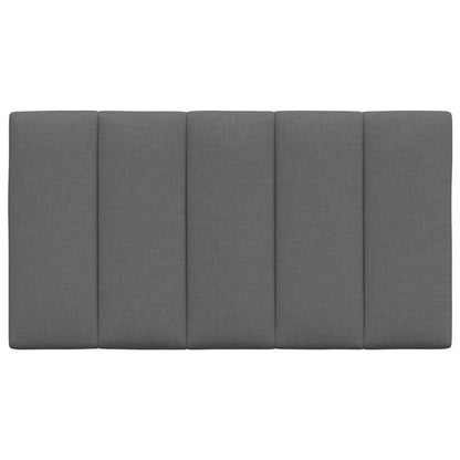 Hoofdbordkussen 80 cm stof donkergrijs