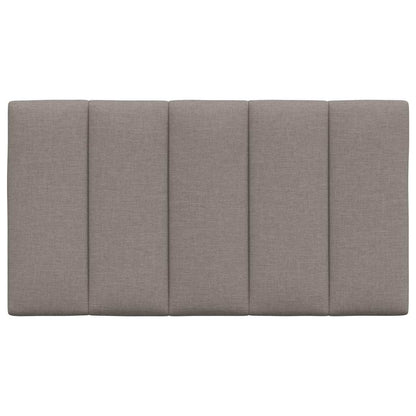 Hoofdbordkussen 80 cm stof taupe