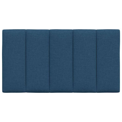 Hoofdbordkussen 80 cm stof blauw