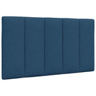 Hoofdbordkussen 80 cm blauw