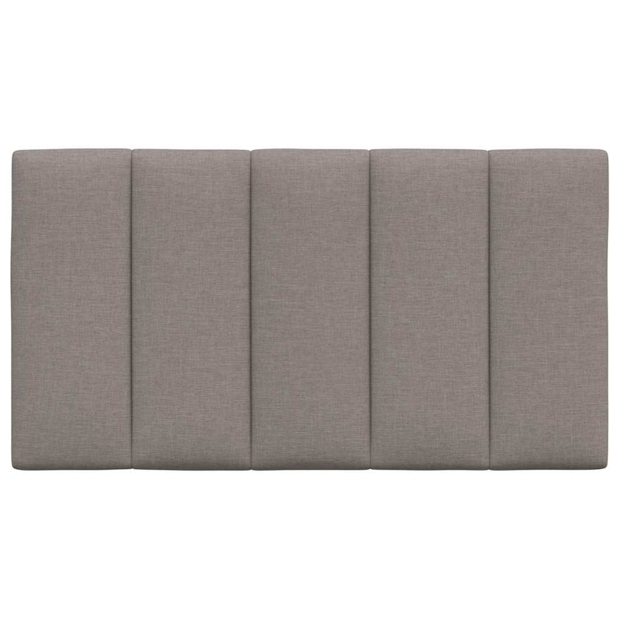 Hoofdbordkussen 90 cm stof taupe