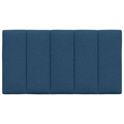 Hoofdbordkussen 90 cm stof blauw