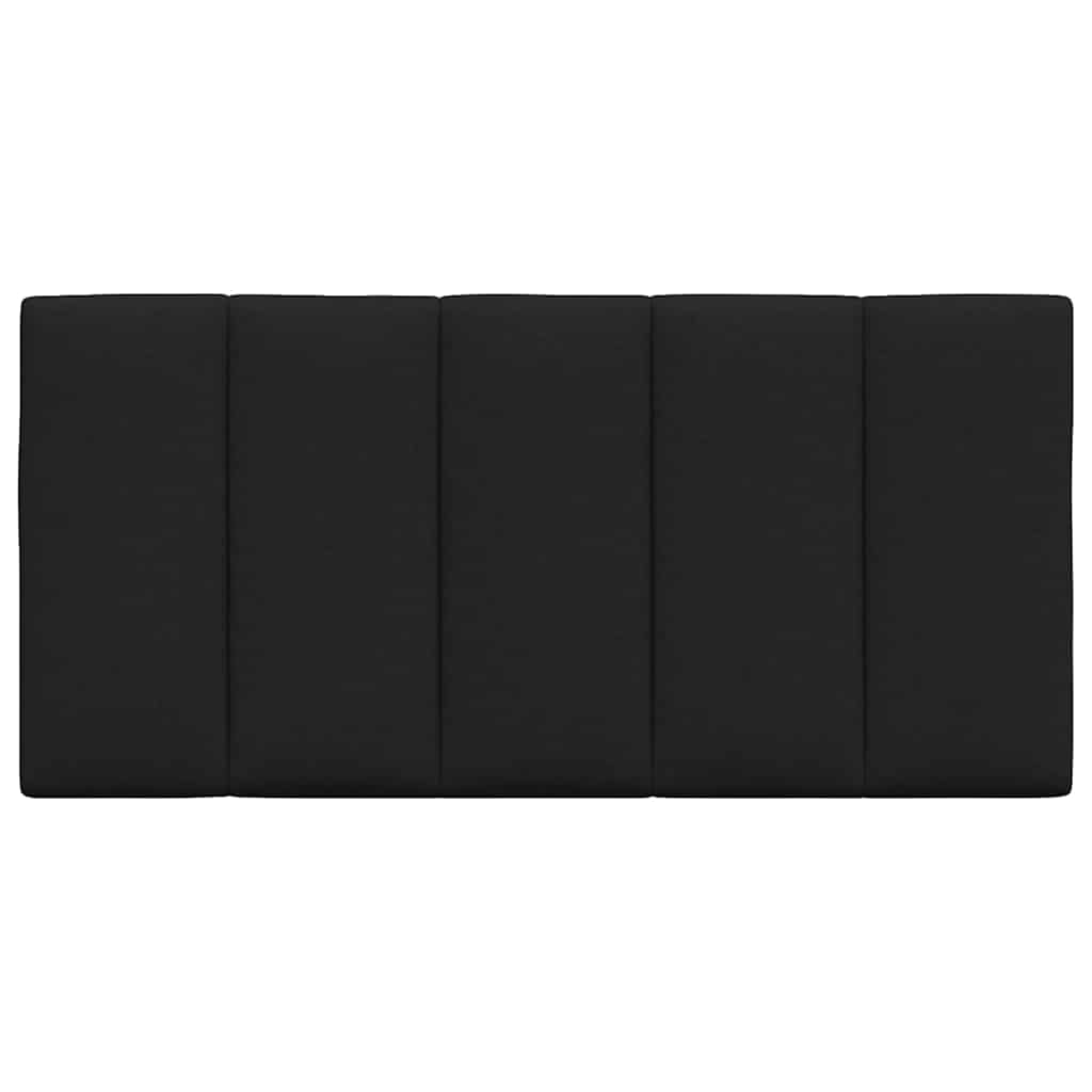 Hoofdbordkussen 100 cm stof zwart
