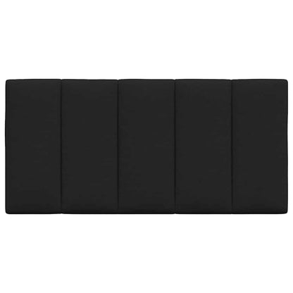 Hoofdbordkussen 100 cm stof zwart
