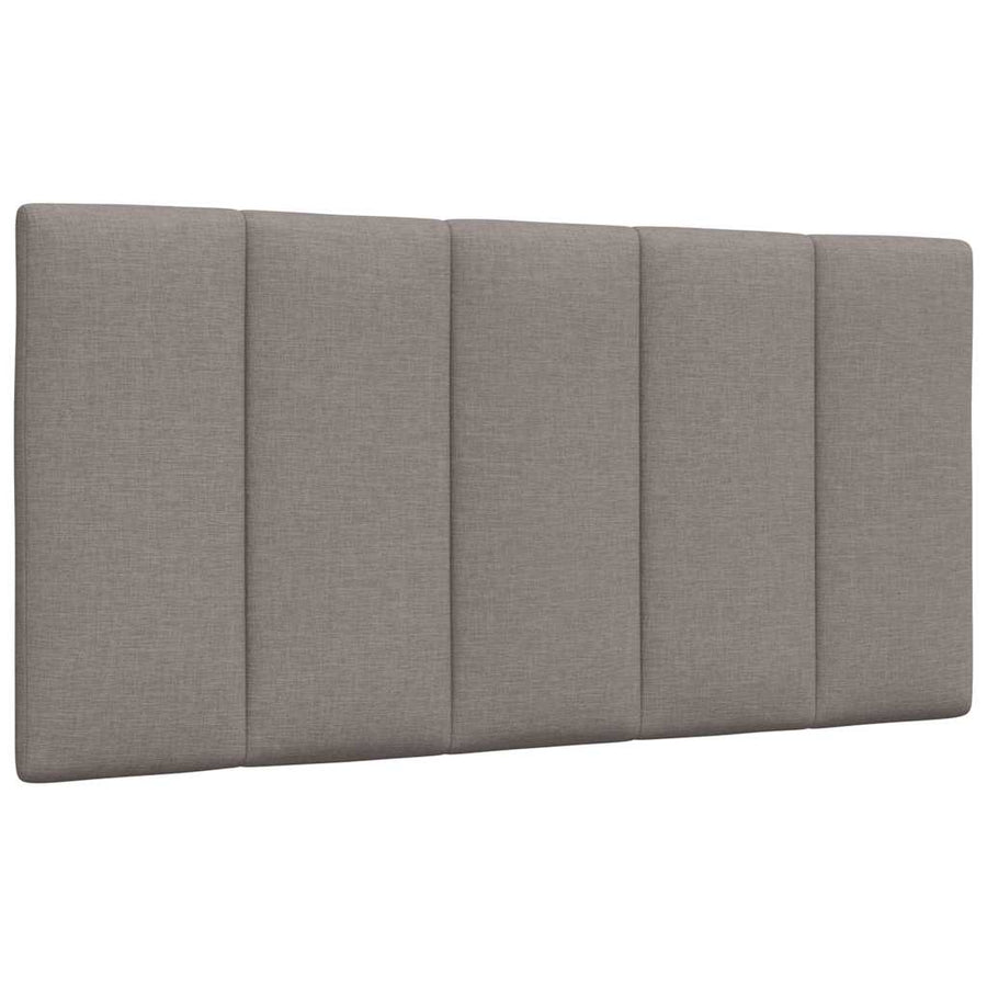 Hoofdbordkussen "Hanko" 100 cm stof taupe