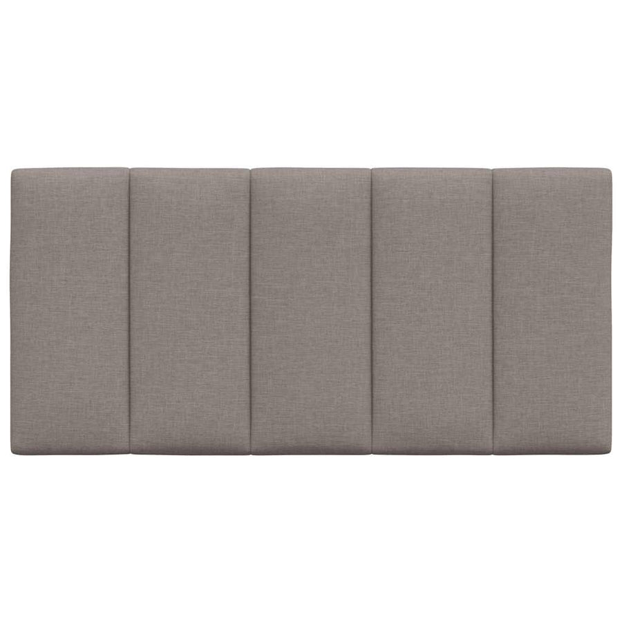 Hoofdbordkussen "Hanko" 100 cm stof taupe