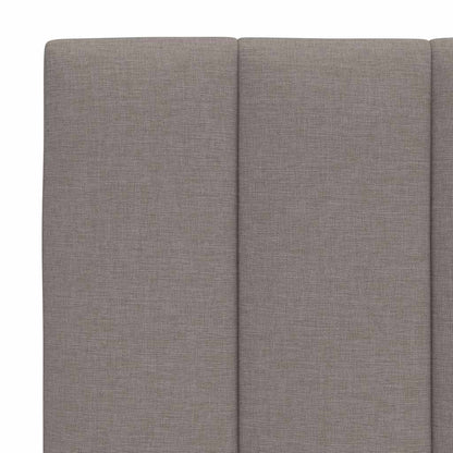 Hoofdbordkussen "Hanko" 100 cm stof taupe