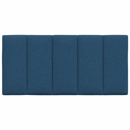 Hoofdbordkussen 100 cm stof blauw