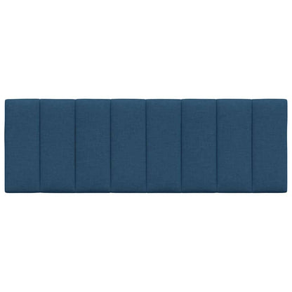 Hoofdbordkussen "Hanko" 120 cm stof blauw