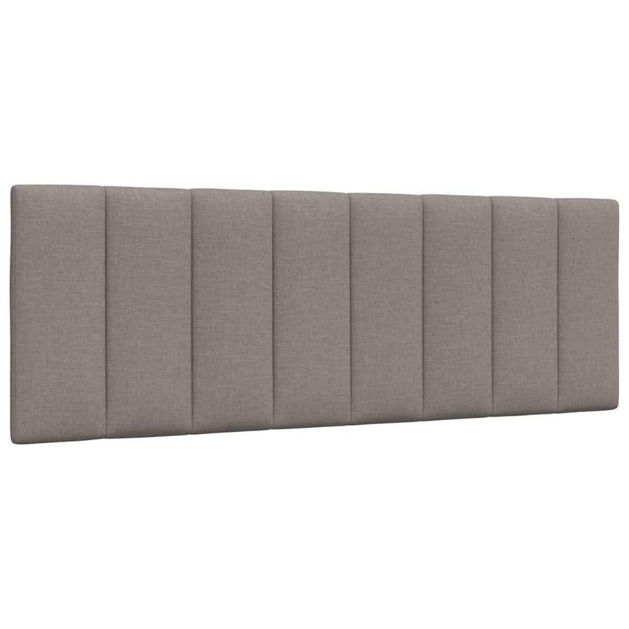 Hoofdbordkussen Stof 140 cm Taupe