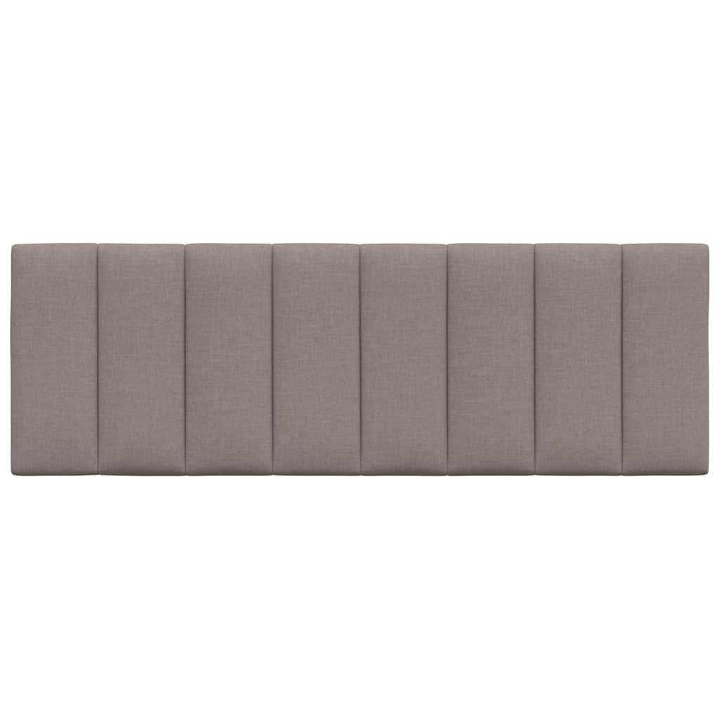 Hoofdbordkussen Stof 140 cm Taupe
