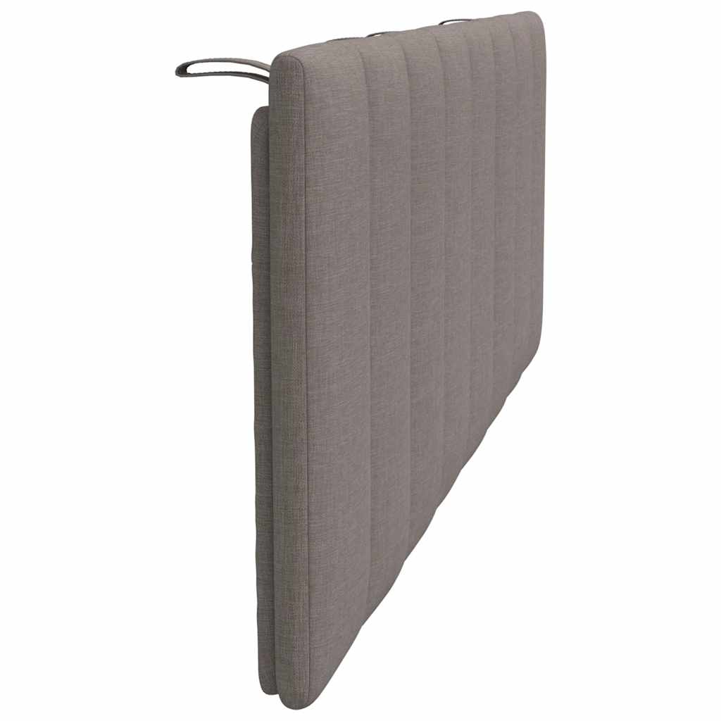 Hoofdbordkussen Stof 140 cm Taupe