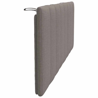 Hoofdbordkussen Stof 140 cm Taupe