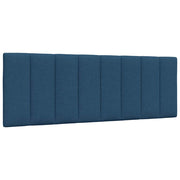 Hoofdbordkussen 140 cm stof blauw