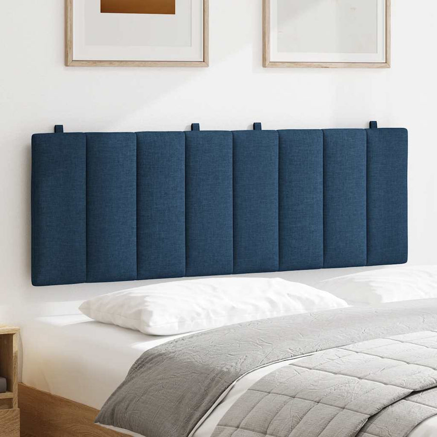 Hoofdbordkussen Stof 140 cm Blauw