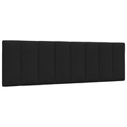 Headboard cushion "Hanko" 160 cm fabric black