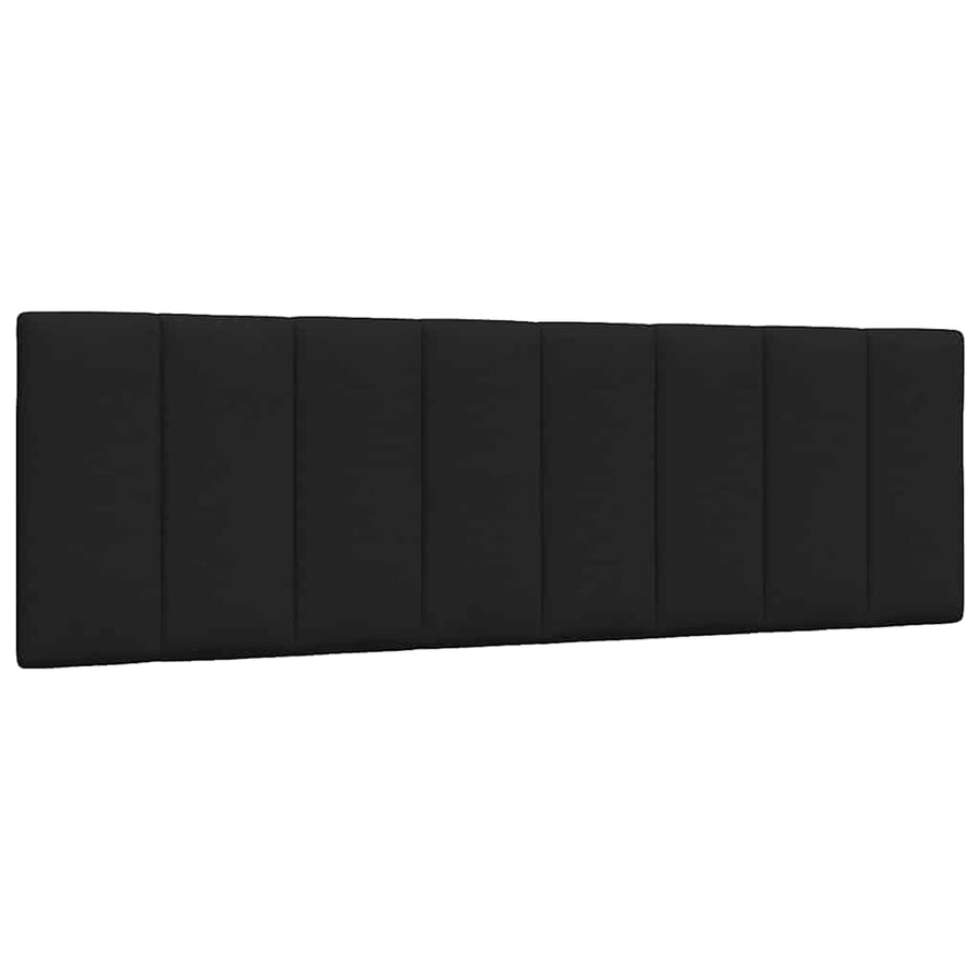 Hoofdbordkussen Stof 160 cm Zwart