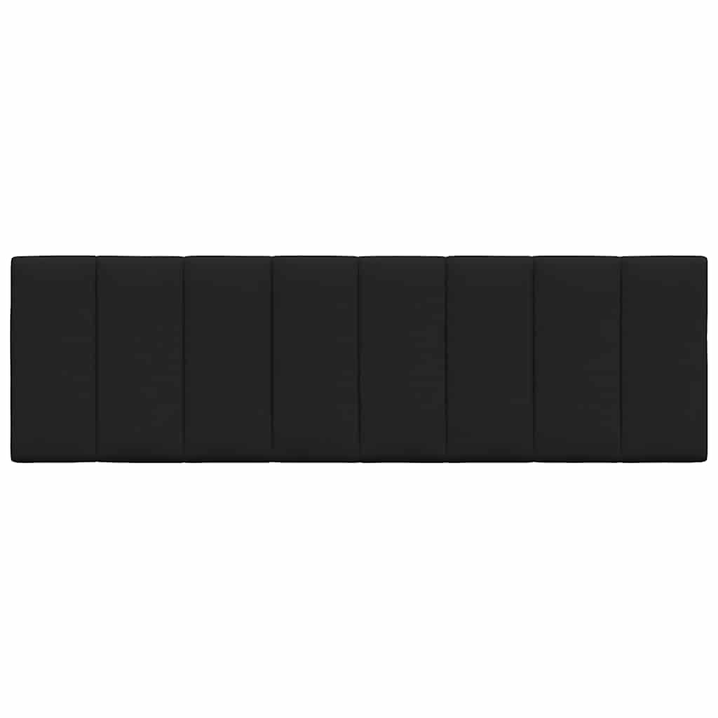 Hoofdbordkussen Stof 160 cm Zwart
