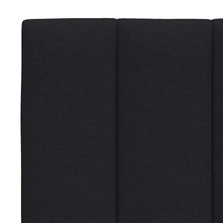 Hoofdbordkussen Stof 160 cm Zwart