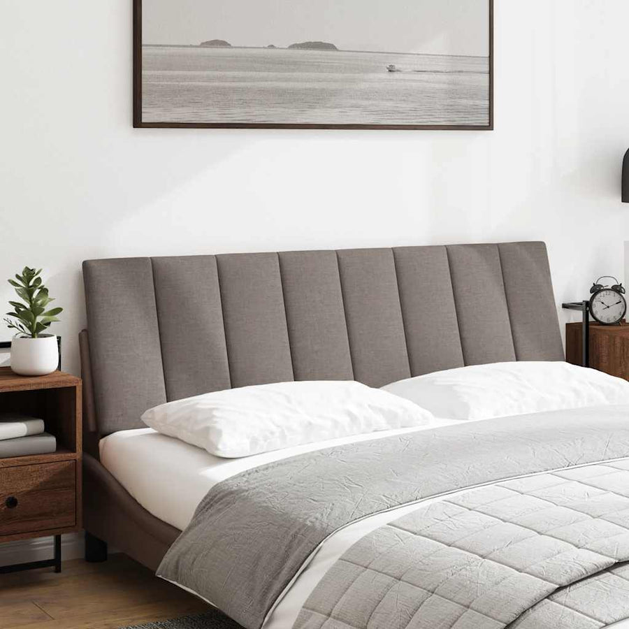 Hoofdbordkussen Stof 160 cm Taupe