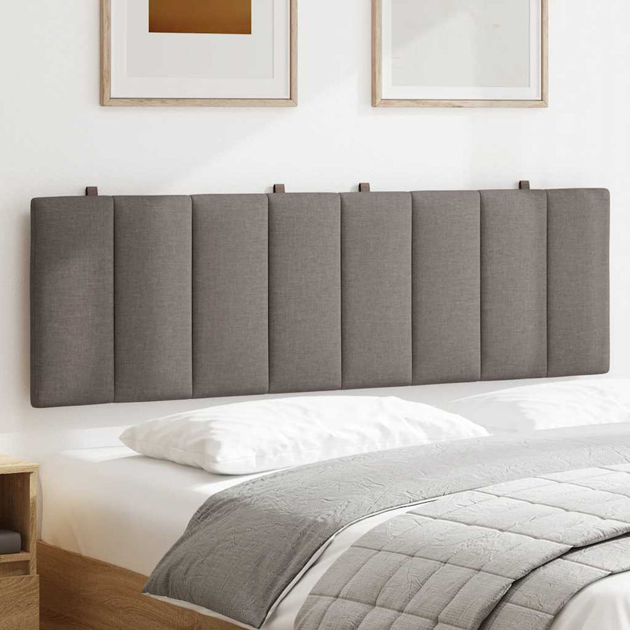 Hoofdbordkussen Stof 160 cm Taupe