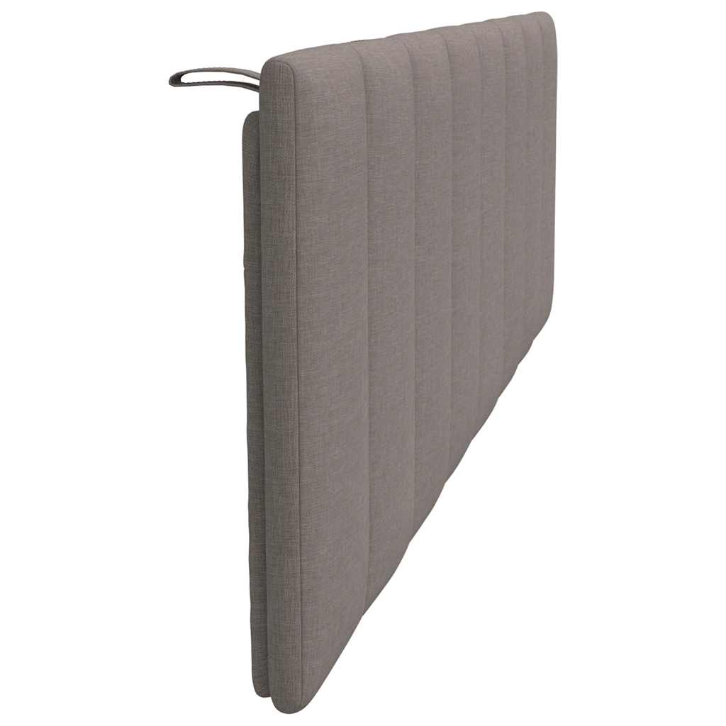 Hoofdbordkussen Stof 160 cm Taupe