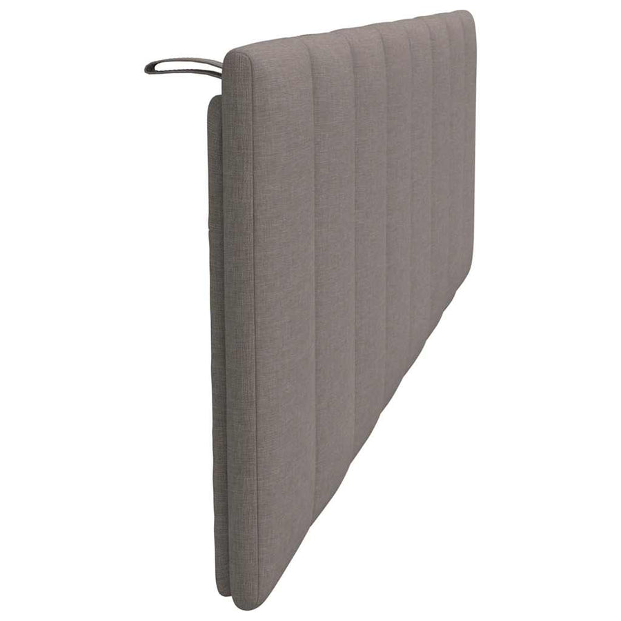 Hoofdbordkussen Stof 160 cm Taupe