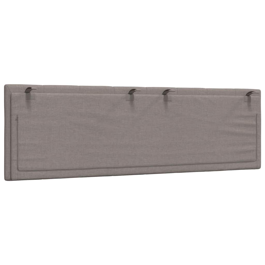 Hoofdbordkussen Stof 160 cm Taupe