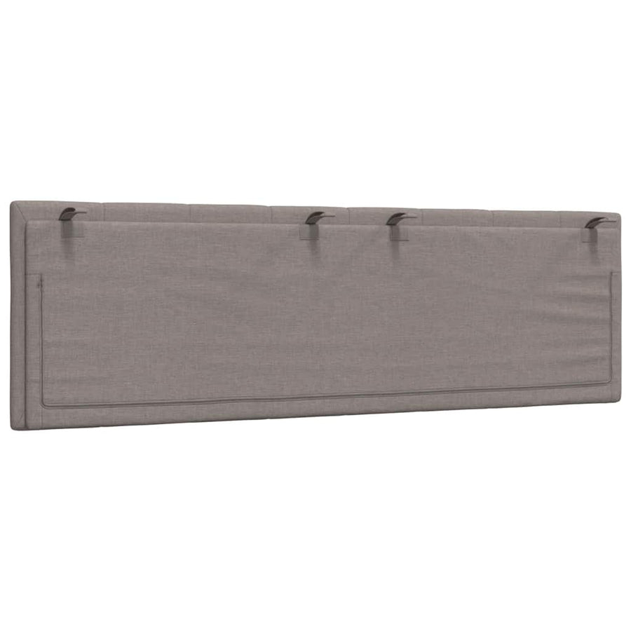 Hoofdbordkussen Stof 160 cm Taupe