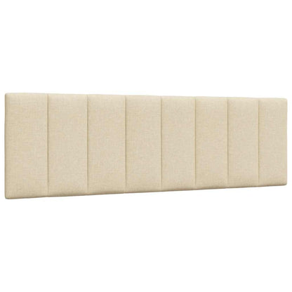 Hoofdbordkussen Stof Kleurig 160 cm Crème