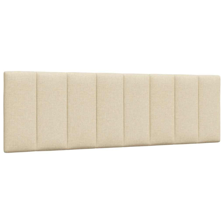 Hoofdbordkussen Stof Kleurig 160 cm Crème