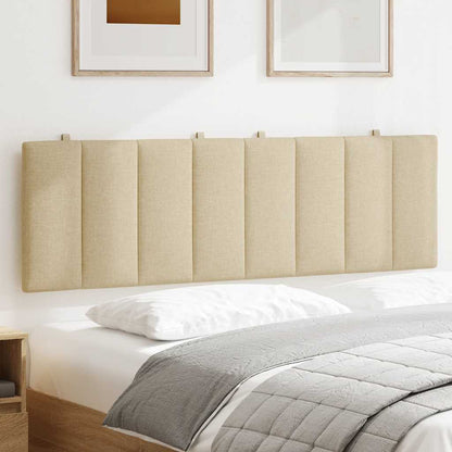 Hoofdbordkussen Stof Kleurig 160 cm Crème