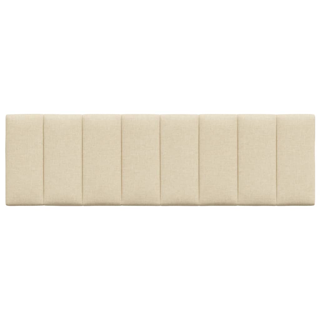 Hoofdbordkussen Stof Kleurig 160 cm Crème