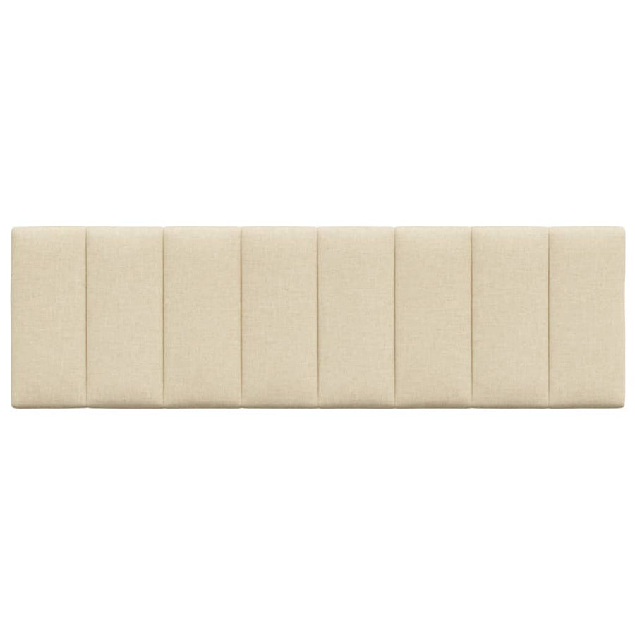 Hoofdbordkussen Stof Kleurig 160 cm Crème