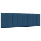 Headboard Cushion "Hanko" 160 cm fabric blue