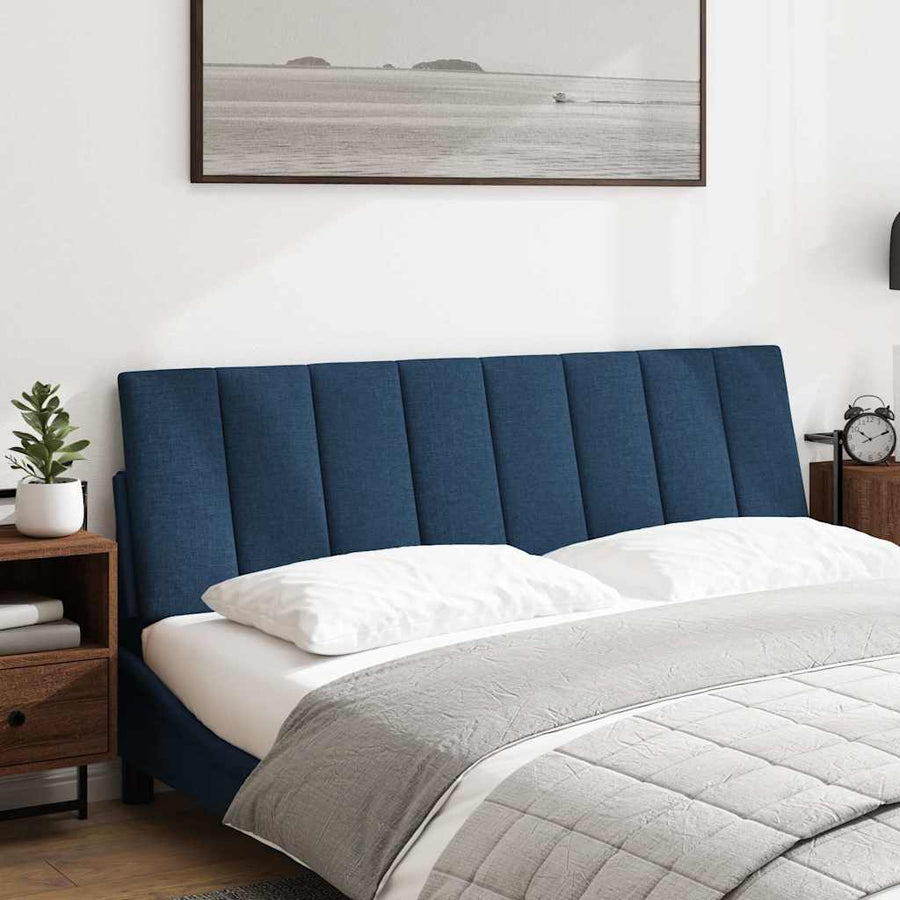 Hoofdbordkussen Stof 160 cm Blauw