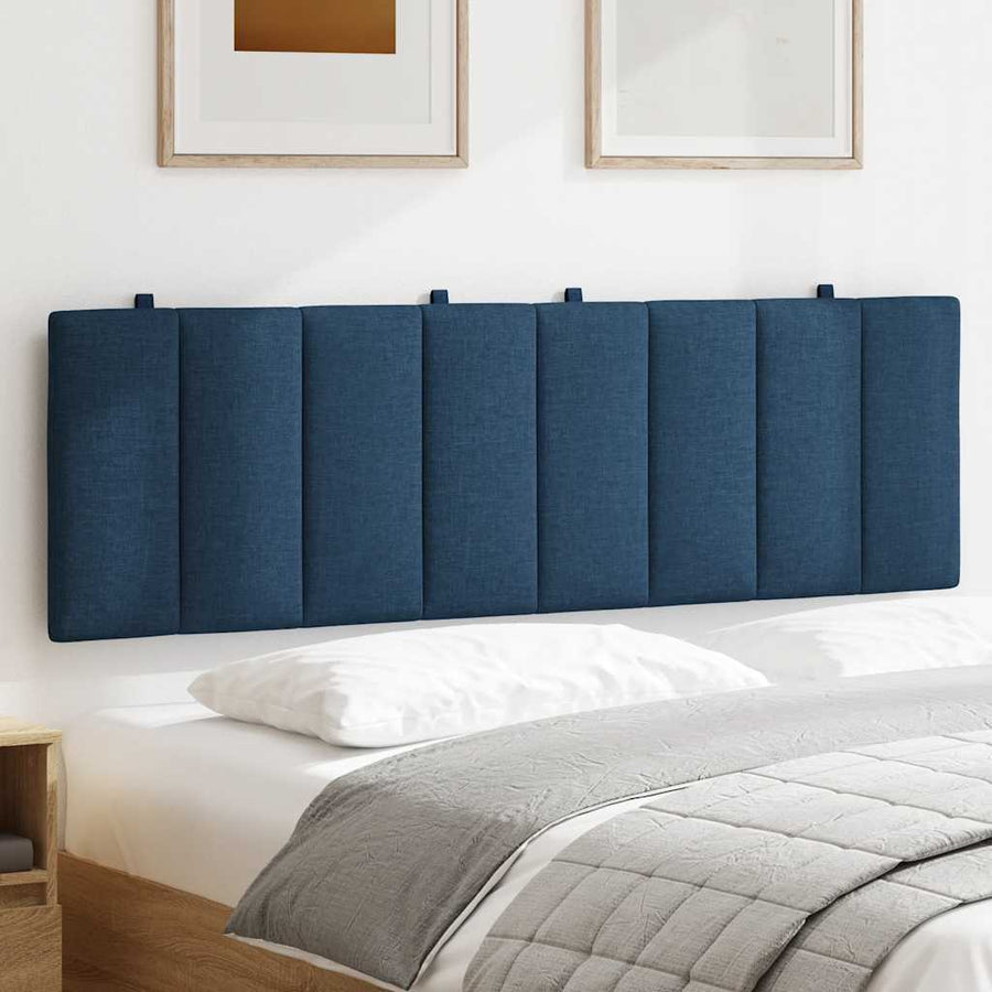 Hoofdbordkussen Stof 160 cm Blauw