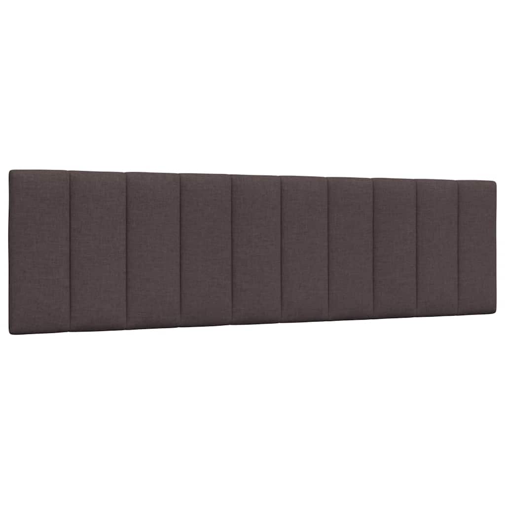Hoofdbordkussen "Hanko" 180 cm stof donkerbruin