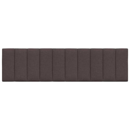 Hoofdbordkussen "Hanko" 180 cm stof donkerbruin