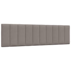 Hoofdkussen 180 cm stof taupe