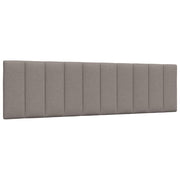 Hoofdkussen 180 cm stof taupe