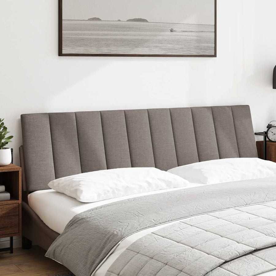 Hoofdbordkussen Stof 180 cm Taupe