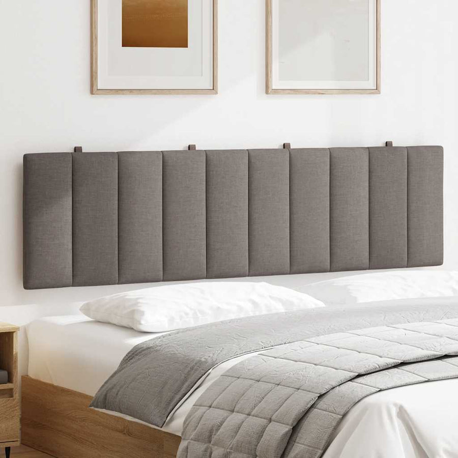 Hoofdbordkussen Stof 180 cm Taupe