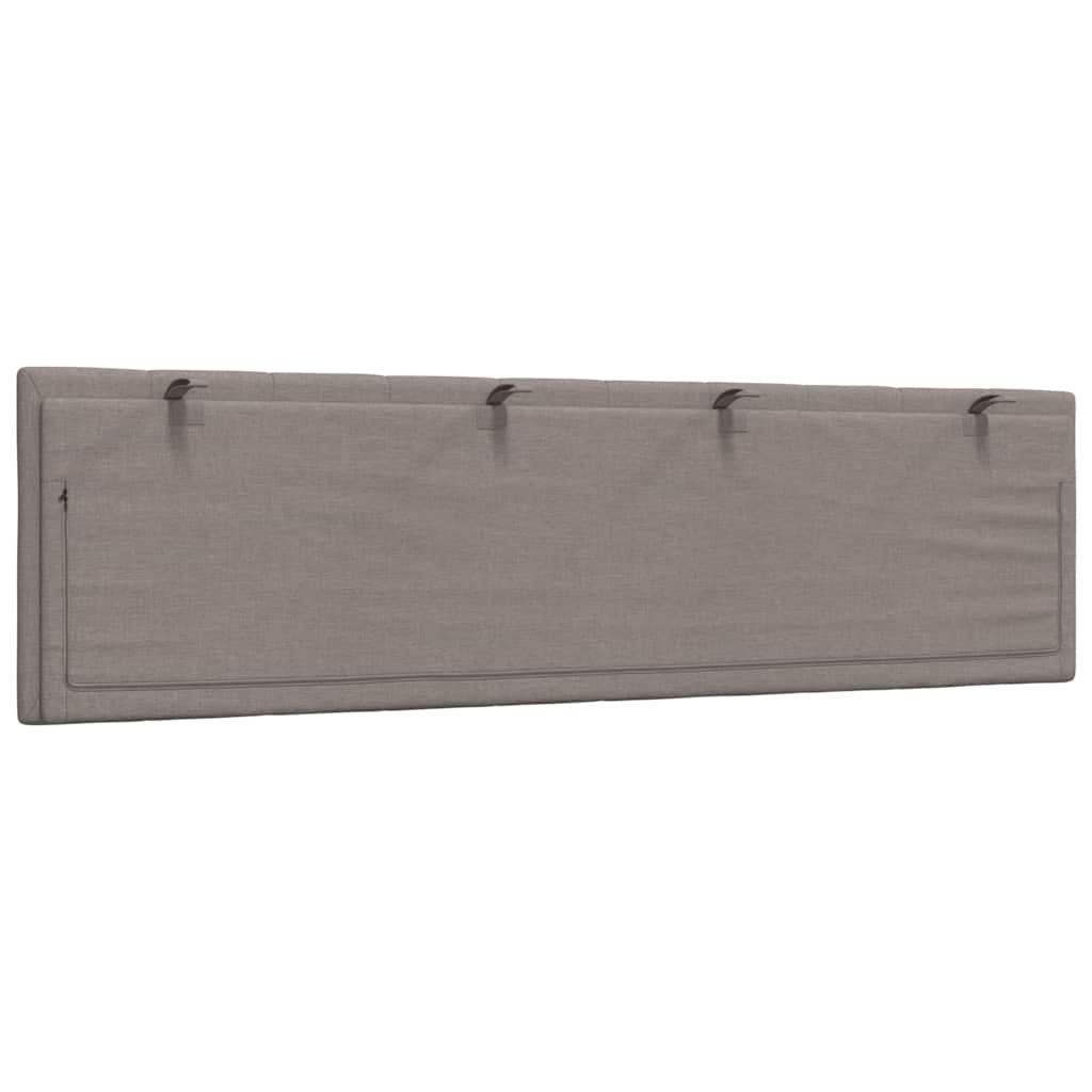 Hoofdbordkussen Stof 180 cm Taupe