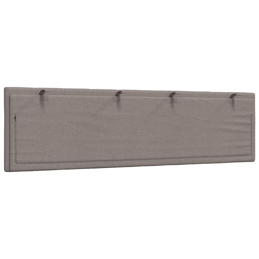Hoofdbordkussen Stof 180 cm Taupe