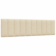 Hoofdbordkussen "Hanko" 180 cm stof crèmekleurig