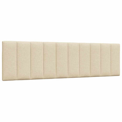 Hoofdbordkussen Stof Kleurig 180 cm Crème