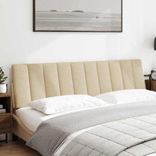 Hoofdbordkussen Stof Kleurig 180 cm Crème